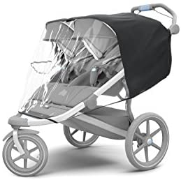 Thule Urban Glide Double Rain Cover, Clear