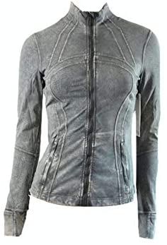 LULULEMON DEFINE JACKET NULUX WASH - IWAG (Ice Wash Asphalt Grey)