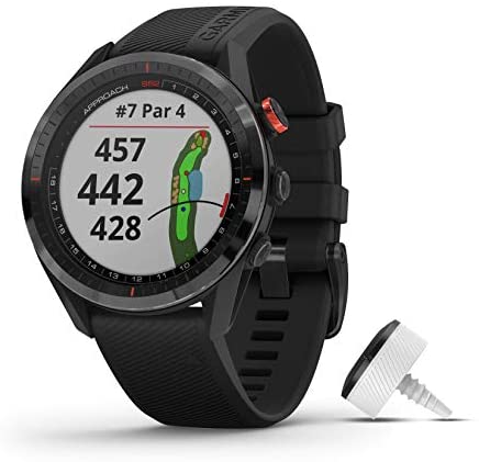 Garmin Approach S62, Premium Golf GPS Watch, Built-in Virtual Caddie, Mapping and Full Color Screen