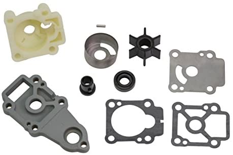 Quicksilver 803750A03 Replacement Water Pump Kit - Mercury and Mariner 8 through 9.9 Horsepower 4-stroke Outboards