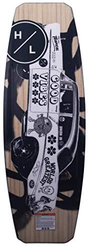 Hyperlite Union Jr. Kids Wakeboard Black/Bamboo 125