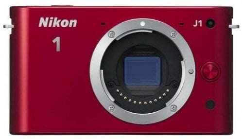 Nikon 1 J1 10.1 MP HD Digital Camera Body Only (Red)