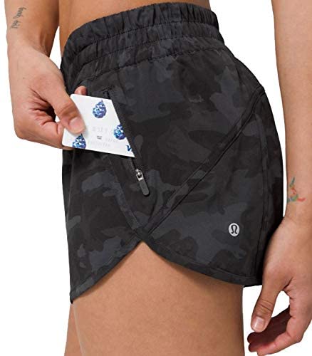 Lululemon Tracker Short 4" Incognito Camo Multi Gator Green/Black Run Size 4