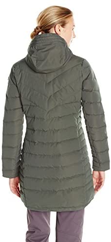 Helly-Hansen Women's Saga Down Parka, Rock, X-Large