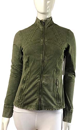 LULULEMON DEFINE JACKET NULUX WASH - ICWG (Ice Wash Moss Green)