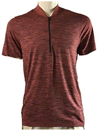 Lululemon Metal Vent Surge SS Half Zip - OBSI/BRKR