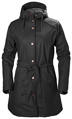 Helly-Hansen Women's Kirkwall Hooded Lightweight Waterpoof Windproof Raincoat Jacket