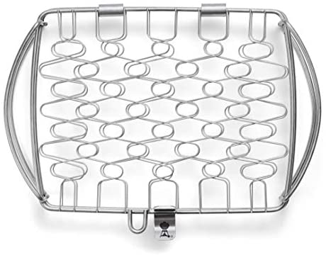 Weber 6470 Original Stainless Steel Fish Basket, Small (11.1 x 7.2 x 2)