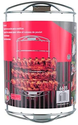Weber 6605 Original Rib Rack for Grilling, Multi