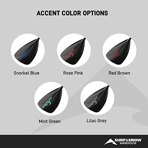 Own the Wave 2-Piece or 3-Piece Alloy Adjustable Standup SUP Paddle - Aluminum Shaft and Nylon Blade - Floating Paddleboard Paddle
