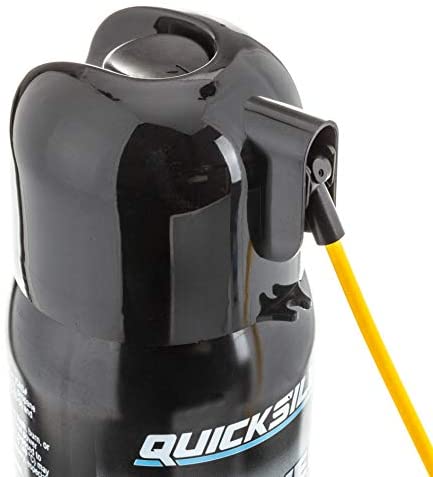 Quicksilver 858080Q03 Power Tune Internal Engine Cleaner, 12oz - for 2-Stroke, 4-Stroke and Fuel-Injected Gas Engines
