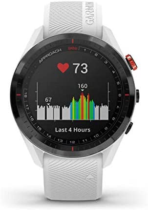 Garmin Approach S62 GPS Golf Watch (Black Bezel/Black Band) w/Virtual Caddie