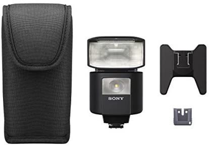 Sony HVL-F45RM Compact, Radio-Controlled Gn 45 Camera Flash with 1" Display, Black