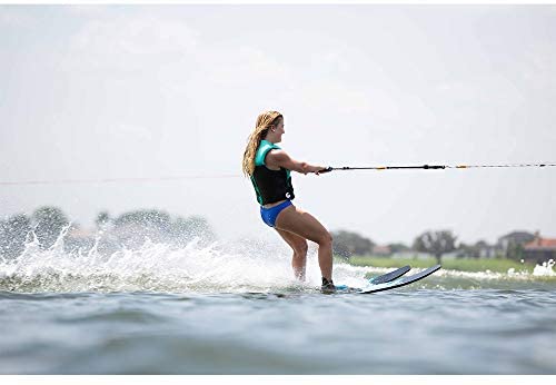CWB Connelly 61200342-CON Quantum Waterskiing Lake Water Sports Skis with Bindings 68-inch, Blue