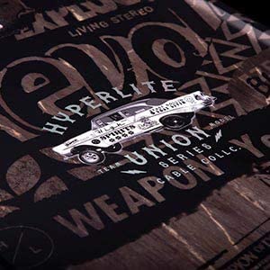 Hyperlite Union Jr. Kids Wakeboard Black/Bamboo 125