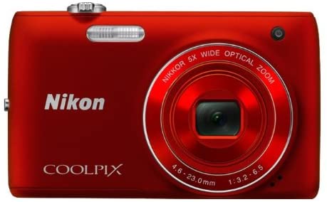 Nikon COOLPIX S4100 14 MP Digital Camera with 5x NIKKOR Wide-Angle Optical Zoom Lens and 3-Inch Touch-Panel LCD (Plum)