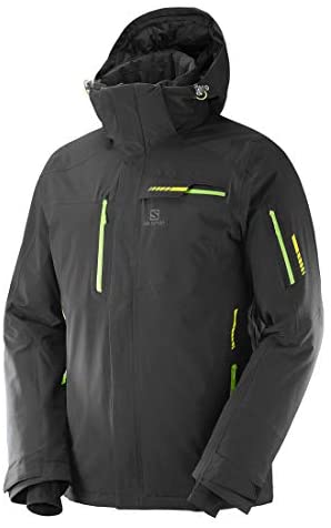 Salomon Men's Brilliant JACKET, Black, Small