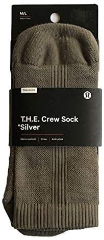 LULULEMON T.H.E. CREW SOCK SILVER - NOMD