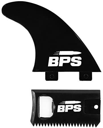 BPS Fiberglass Reinforced Surboard Fins - 3 Thruster Fins Set (FCS G5 M5 Style) Future Fins