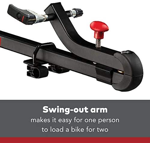 YAKIMA - Sidewinder Fork Mount Tandem Bike Carrier for Roof Racks, 1 Bike Capacity