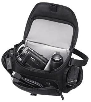 Sony LCSU21 Soft Carrying Case for Cyber-Shot and Alpha NEX Cameras (Black)