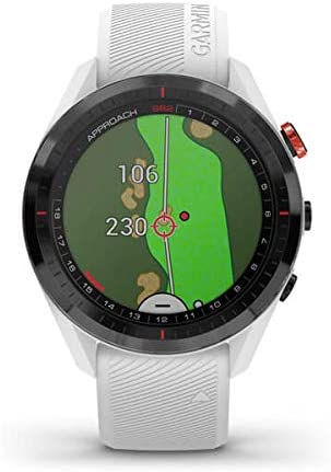 Garmin Approach S62 GPS Golf Watch (Black Bezel/Black Band) w/Virtual Caddie
