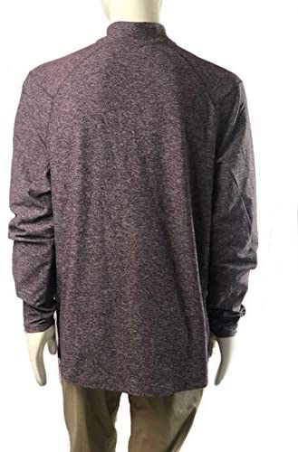 Lululemon Surge Warm 1/2 Zip - HBCY (Heathered Black Cherry)