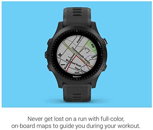 Garmin Forerunner 945, Premium GPS Running/Triathlon Smartwatch with Music International Version, Black