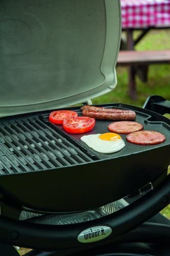 Weber 6558 Griddle for Q1000 Series Grill,Black