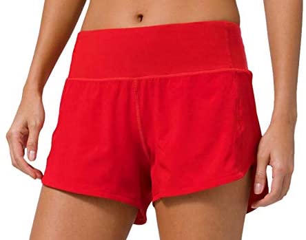 Lululemon Womens Run Speed Short Electric Coral Pink