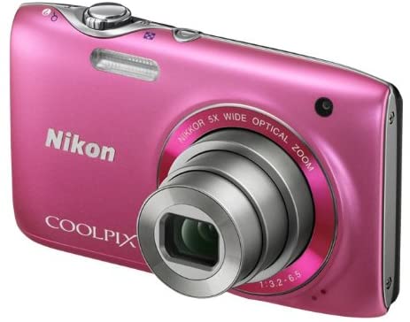 Nikon COOLPIX S3100 14 MP Digital Camera with 5x NIKKOR Wide-Angle Optical Zoom Lens and 2.7-Inch LCD (Silver)