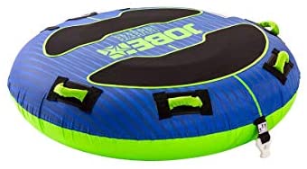 Jobe Breeze 1 Person Towable - Blue - Unisex - A Convenient Quick-Rope Connector Allows Easy Rope Connection and Detachment