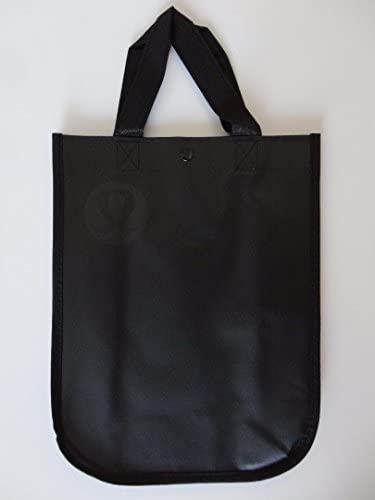 Lululemon Holiday Black Edition Reusable Tote Carryall Gym Bag