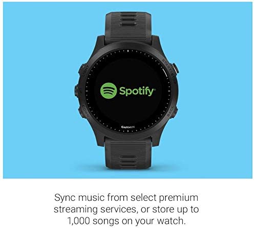 Garmin Forerunner 945, Premium GPS Running/Triathlon Smartwatch with Music International Version, Black