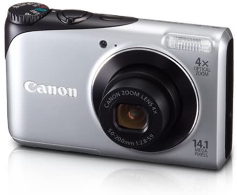 Canon Powershot A2200 14.1 MP Digital Camera with 4x Optical Zoom (Black)