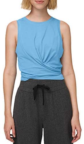 Lululemon TIME to Restore Tank - AQSK (Aqua Smoke)