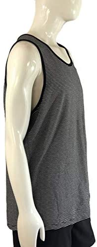 Lululemon 5 Year Basic Tank - ZWUI (Hyper Stripe White Black)