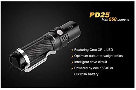 Fenix PD25 550 Lumens LED Flashlight