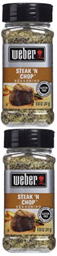 Weber Steak N' Chop Seasoning 8.5 oz (Pack of 2)