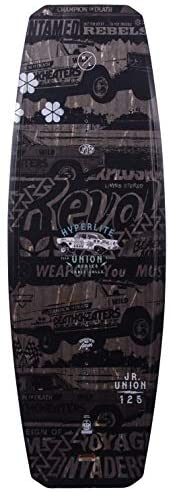 Hyperlite Union Jr. Kids Wakeboard Black/Bamboo 125