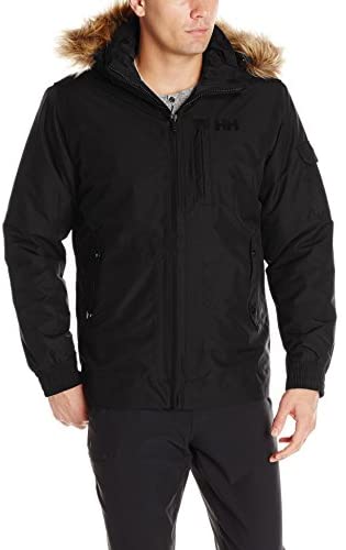 Helly-Hansen Men's Dubliner Bomber Jacket, Black, Large