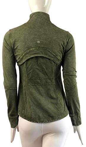 LULULEMON DEFINE JACKET NULUX WASH - ICWG (Ice Wash Moss Green)