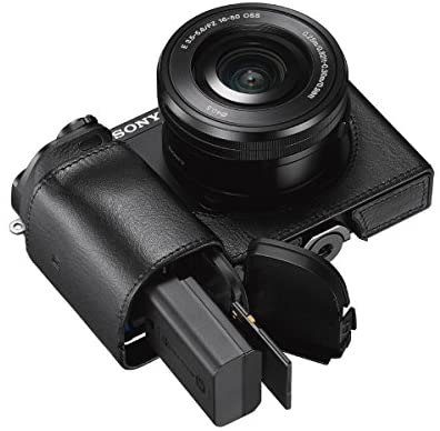Sony LCSEBE/B Just-Fit Body Case for A6000 Camera (Black)