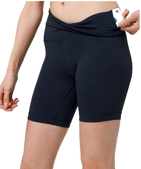 Lululemon Size 6 Wunder Under HR Short 6" True Navy Short Train