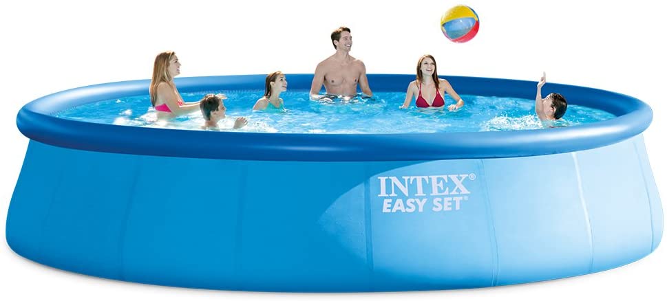 Intex 18ft X 48in Easy Set Pool Set with Filter Pump, Ladder