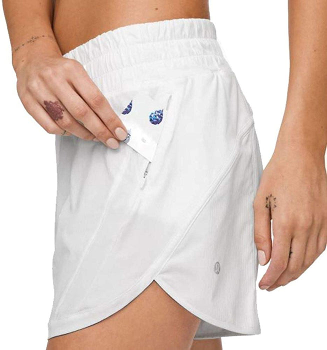 Lululemon Track that Shorts 5" Lined - White (6)