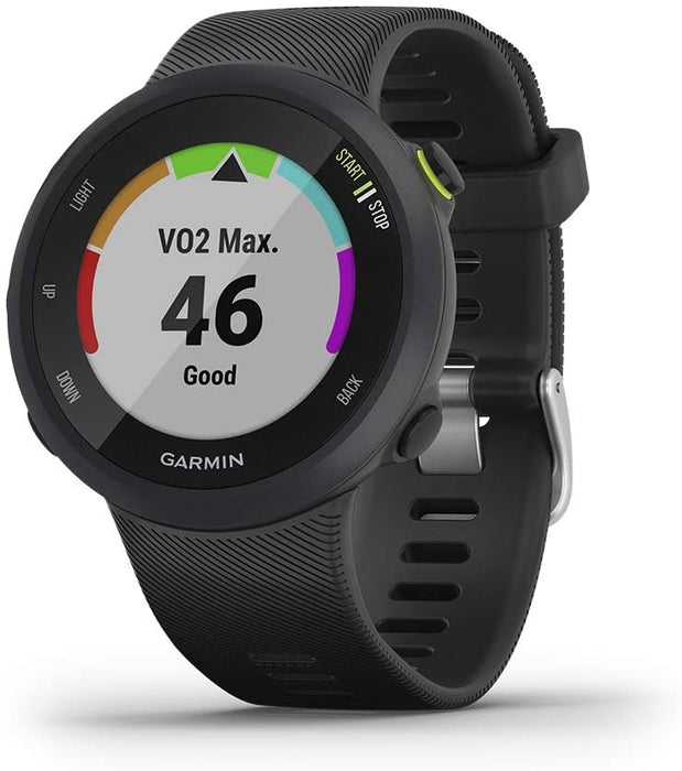 Garmin Forerunner 45S, 39mm Easy-to-use GPS Running Watch with Coach Free Training Plan Support