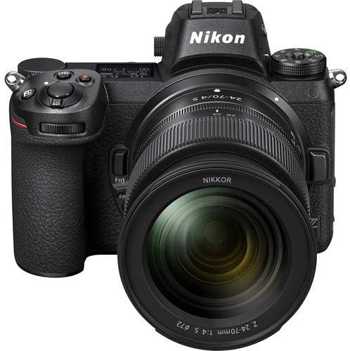 Nikon Z 6 Mirrorless Digital Camera with 24-70mm Lens FX-Format 1598 - Kit with 64GB G Series XQD Memory Card + Extra Battery + More