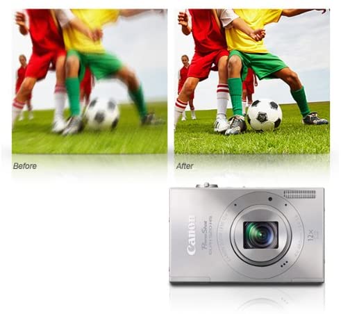 Canon PowerShot ELPH 520 HS 10.1 MP CMOS Digital Camera with 12x Optical Image Stabilized Zoom 28mm Wide-Angle Lens and 1080p Full HD Video Recording (Black) (Discontinued by Manufacturer)