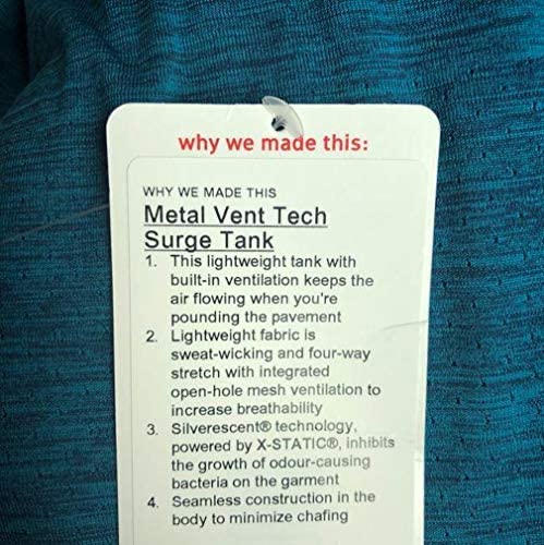 Lululemon Metal Vent TECH Surge Tank - NIDI/CPRI